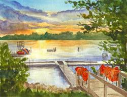 YMCA Camp Manitou Sunset